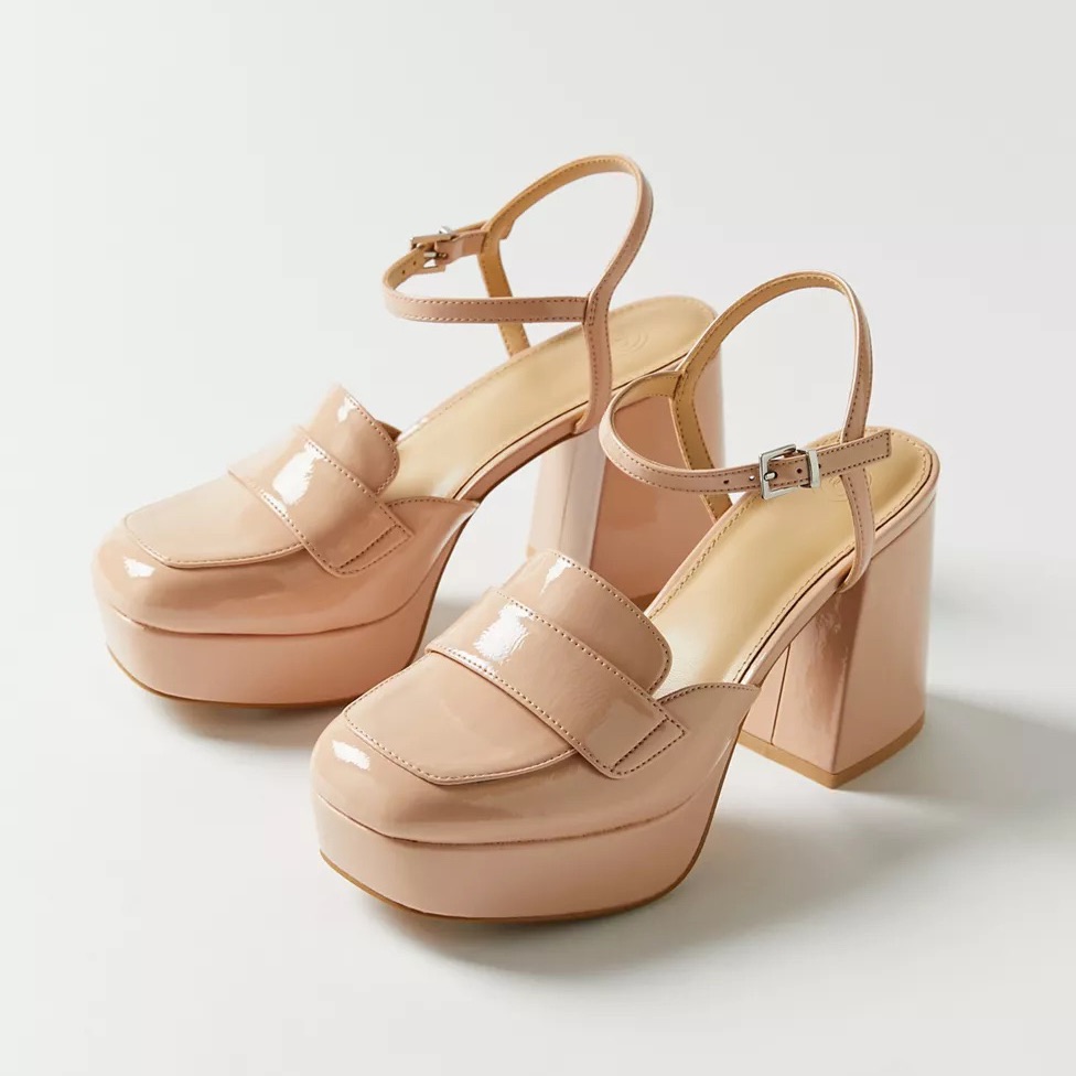 Uo Veronica Solid Platform Heel